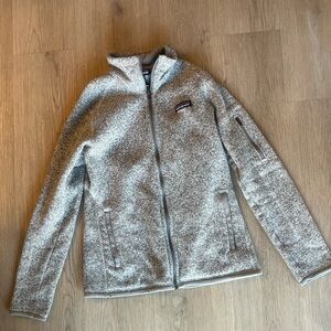 Patagonia Gray Fleece-Lined Jacket